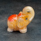 Сувенир "Слон индийский", 6,5x6?5 см, селенит - фото 318425239
