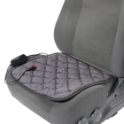 Накидка с подогревом TORSO, 12 В, регулятор, 42×42 см, провод 90 см, серый - Фото 2