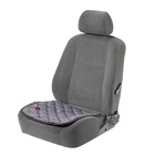 Накидка с подогревом TORSO, 12 В, регулятор, 42×42 см, провод 90 см, серый - Фото 3