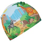 Шапочка для плавания детская ONLYTOP «Сафари», тканевая, обхват 46-52 см - Фото 8