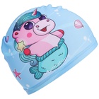 Шапочка для плавания детская ONLYTOP «Милота», тканевая, обхват 46-52 см - Фото 12