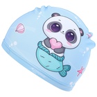 Шапочка для плавания детская ONLYTOP «Милота», тканевая, обхват 46-52 см - Фото 9