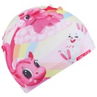 Шапочка для плавания детская ONLYTOP Cute, тканевая, обхват 46-52 см - Фото 9