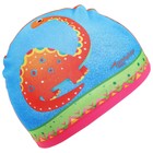 Шапочка для плавания детская ONLYTOP «Дино», тканевая, обхват 46-52 см - Фото 4