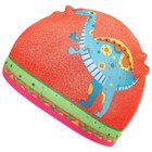 Шапочка для плавания детская ONLYTOP «Дино», тканевая, обхват 46-52 см - Фото 5