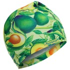 Шапочка для плавания взрослая ONLYTOP «Авокадо», тканевая, обхват 54-60 см - Фото 3