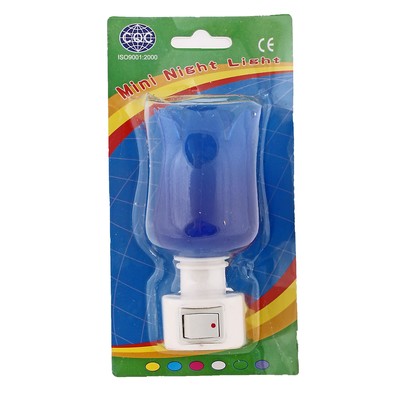 Ночник "Бутон синий" 11х5 см