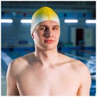 Шапочка для плавания взрослая ONLYTOP «Орнамент», тканевая, обхват 54-60 см - Фото 3