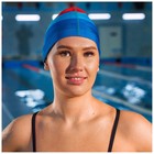 Шапочка для плавания взрослая ONLYTOP «Море-закат», тканевая, обхват 54-60 см - Фото 3