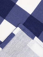 Фартук кухонный мужской «Доляна» Best man, в клетку, 70×60 см, хлопок 100%, рогожка 160 г/м², синий - Фото 7