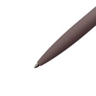 Ручка шариковая автоматическая SAN REMO 1.0 мм, металлический серый корпус, синий стержень, в тубусе - фото 8061444