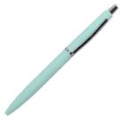 Ручка шариковая автоматическая SAN REMO 1.0 мм, металлический мятный корпус, синий стержень, в тубусе - фото 9124299