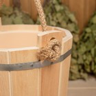 Запарник  из липы, 10 л, с пластиковой вставкой, "Добрыня" - фото 44472714