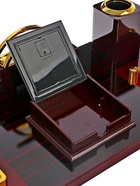 Набор настольный 7в1 (блок для бумаги, подставка для печати, карандашница, калькулятор, глобус, визитница с часами) - Фото 16