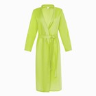 Халат вафельный женский удлинённый «Экономь и Я», размер 54-56, 100% хлопок, 200 г/м², салатовый - Фото 6