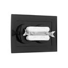 Розетка «Элект» RS 16-237-Ч, двухместная, без з/к, скрытая, черная - Фото 3