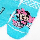 Колготки детские Минни Маус, рост 116-122 см, цвет голубой - фото 27131124