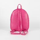 Рюкзак детский с пайетками, отдел на молнии, цвет розовый «Сердце» - Фото 4