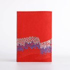 Обложка для паспорта, цвет красный - фото 6358819