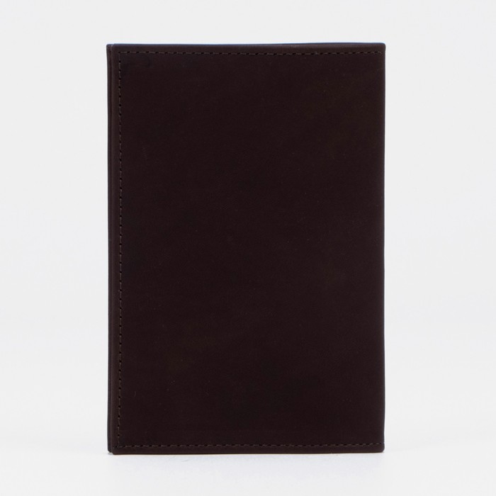 Обложка для паспорта, цвет коричневый - фото 1927625376