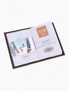 Обложка для паспорта, цвет коричневый - Фото 5