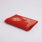 Обложка для паспорта, цвет красный - фото 8500330