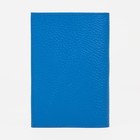 Обложка для паспорта, цвет синий - фото 6358875