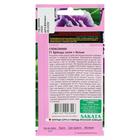 Семена цветов Глоксиния "Брокада синяя с белым", ц/п, F1, 4 шт. - Фото 2