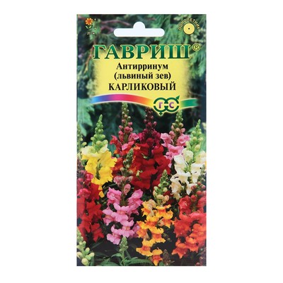 Семена цветов Антирринум (Львиный зев) "Карликовый", смесь, 0,05 г