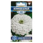 Семена цветов Цинния «Великан белый», 0.3 г, «Русский богатырь-Гавриш» - Фото 1