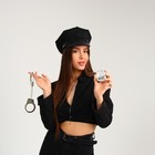 Карнавальный набор «Секс-полиция», шапка, наручники, брошь - Фото 2