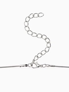 Кулон «Стразинка» в цапе, свет, цвет белый в серебре, 40 см - Фото 6