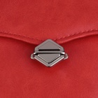 Застёжка для сумки, 3.1×3.1 см, цвет серебряный - Фото 5