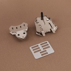 Застёжка для сумки, 4×4.2 см, цвет серебряный - Фото 3