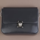 Застёжка для сумки, 4 × 4,2 см, цвет серебряный - Фото 5