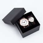 Подарочный набор унисекс Best Friends 2 в 1: наручные часы и браслет, d-4 см - фото 6359017