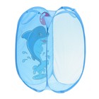 Корзина для хранения игрушек «Весело играем» с ручками, 35×35×55 см - Фото 5