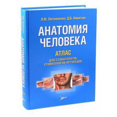 Анатомия человека. Атлас для стоматологов, стоматологов-ортопедов. Литвиненко Л.