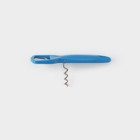 Открывашка - штопор Доляна, 14 см, синяя - Фото 3