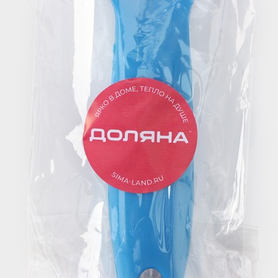 Открывашка - штопор Доляна, 14 см, синяя