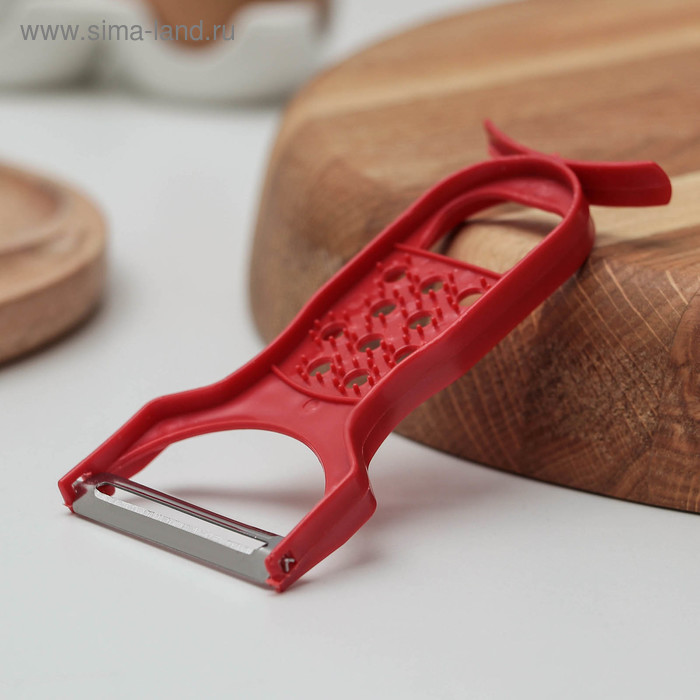 Овощечистка «Дракоша», 11 см, цвет МИКС - Фото 1