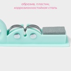 Точилка для ножей Доляна «Острое лезвие», 19×4.5 см, с ручкой и шлифовкой, МИКС - Фото 2