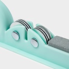 Точилка для ножей Доляна «Острое лезвие», 19×4.5 см, с ручкой и шлифовкой, МИКС - Фото 4