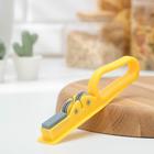 Точилка для ножей Доляна «Острое лезвие», 19×4.5 см, с ручкой и шлифовкой, МИКС - Фото 7