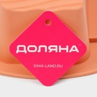 Форма для выпечки Доляна «Хлеб. Полосы», силикон, 27.5×13.5×7 см, внутр.размер 23.5×11 см, персиковая - Фото 8