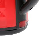Чайник электрический "Добрыня" DO-1237R, пластик, колба металл, 2.8 л, 2200 Вт, красный - Фото 3