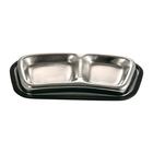 Миска металлическая двойная Triol, 120/140 мл 5532467