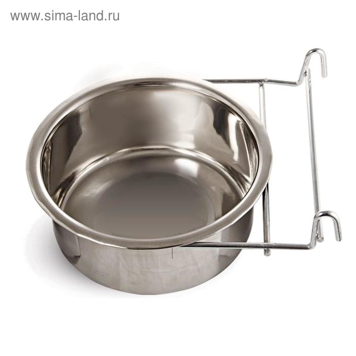 Миска металлическая Triol с держателем на крючках, 800 мл - Фото 1