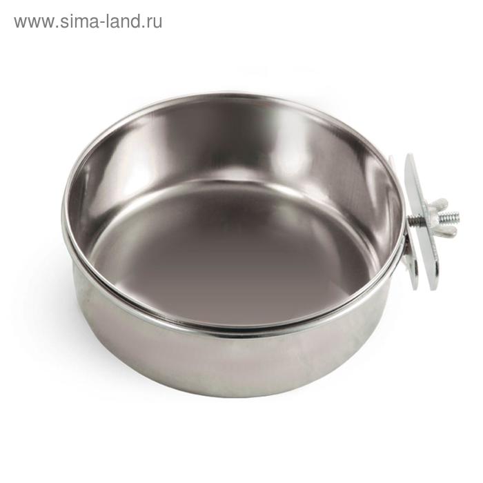 Миска металлическая Triol с завинчивающимся держателем, 800 мл - Фото 1