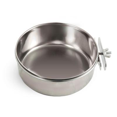 Миска металлическая Triol с завинчивающимися держателями, 1.35 л